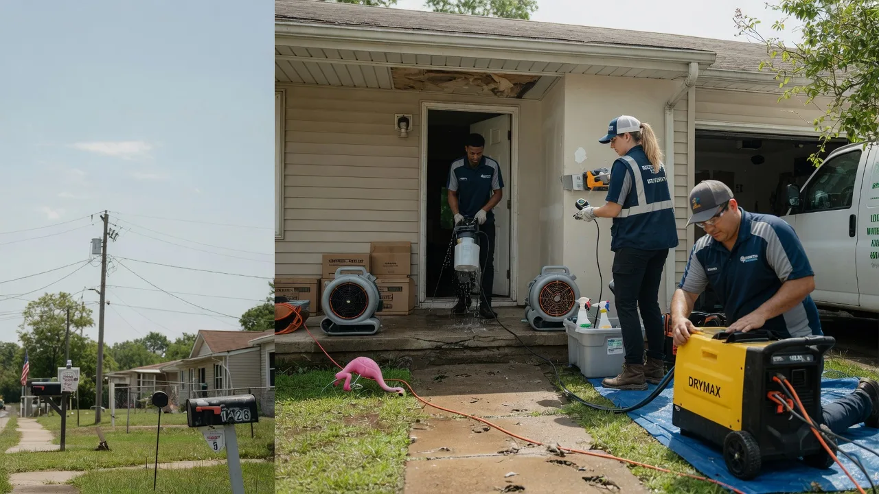 Storm Damage Water Removal in Baden, PA near me
